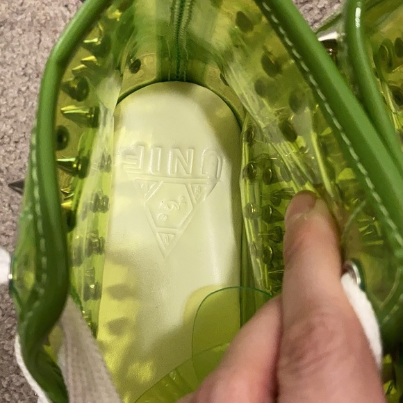 Unif Koop platform sneakers neon yellow - Picture 4 of 4